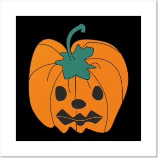 Halloween Pumpkin Posters and Art